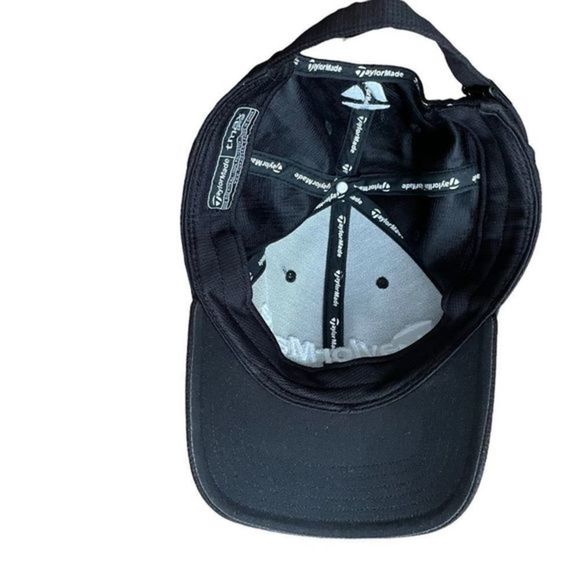 Taylormade adjustable golf hat in black, excellent condition, - Picture 5 of 10